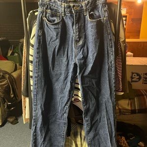 Fashion Nova dark wash jeans